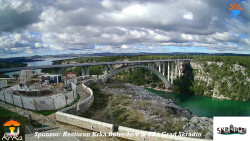Skradin, řeka Krka, most A1