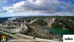 Skradin, řeka Krka, most A1