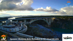 Skradin, řeka Krka, most A1