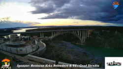 Skradin, řeka Krka, most A1