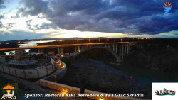 Skradin, řeka Krka, most A1