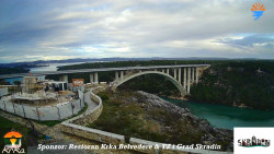 Skradin, řeka Krka, most A1