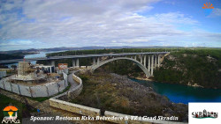 Skradin, řeka Krka, most A1