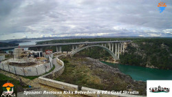 Skradin, řeka Krka, most A1