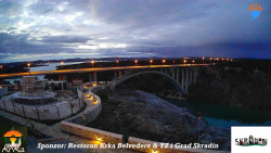 Skradin, řeka Krka, most A1