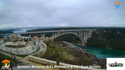 Skradin, řeka Krka, most A1