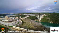 Skradin, řeka Krka, most A1