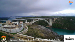 Skradin, řeka Krka, most A1