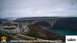 Skradin, řeka Krka, most A1