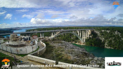 Skradin, řeka Krka, most A1