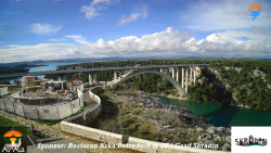 Skradin, řeka Krka, most A1