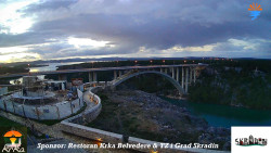 Skradin, řeka Krka, most A1