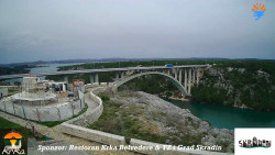 Skradin, řeka Krka, most A1