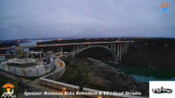 Skradin, řeka Krka, most A1