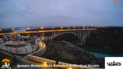 Skradin, řeka Krka, most A1