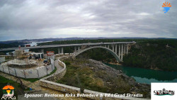 Skradin, řeka Krka, most A1