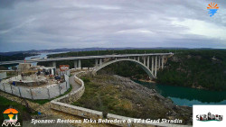 Skradin, řeka Krka, most A1