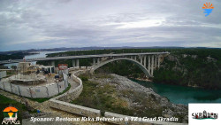 Skradin, řeka Krka, most A1