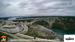 Skradin, řeka Krka, most A1