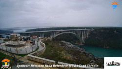 Skradin, řeka Krka, most A1
