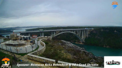 Skradin, řeka Krka, most A1