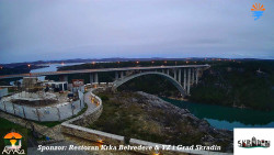 Skradin, řeka Krka, most A1