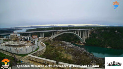 Skradin, řeka Krka, most A1