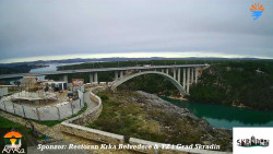 Skradin, řeka Krka, most A1