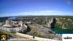 Skradin, řeka Krka, most A1
