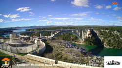 Skradin, řeka Krka, most A1