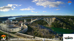 Skradin, řeka Krka, most A1