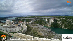 Skradin, řeka Krka, most A1
