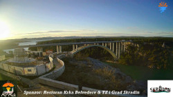 Skradin, řeka Krka, most A1