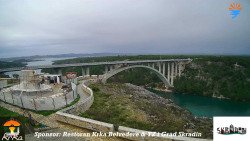 Skradin, řeka Krka, most A1
