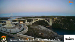 Skradin, řeka Krka, most A1