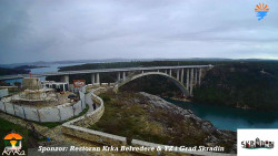 Skradin, řeka Krka, most A1