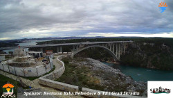 Skradin, řeka Krka, most A1