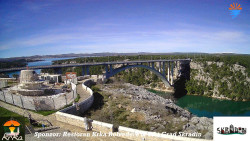 Skradin, řeka Krka, most A1