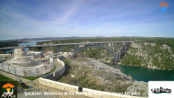 Skradin, řeka Krka, most A1