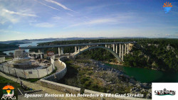 Skradin, řeka Krka, most A1