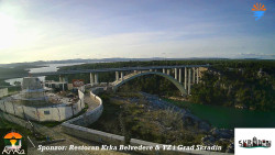 Skradin, řeka Krka, most A1