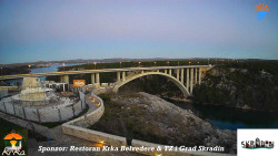Skradin, řeka Krka, most A1