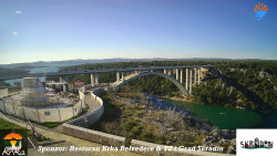 Skradin, řeka Krka, most A1