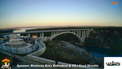 Skradin, řeka Krka, most A1