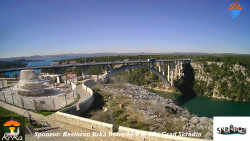 Skradin, řeka Krka, most A1