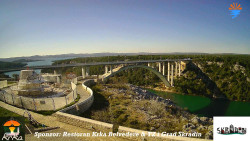 Skradin, řeka Krka, most A1