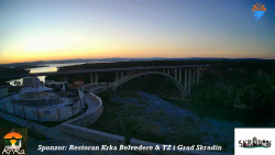 Skradin, řeka Krka, most A1