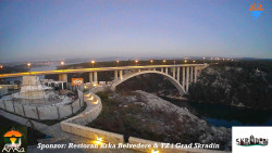 Skradin, řeka Krka, most A1