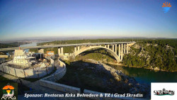 Skradin, řeka Krka, most A1