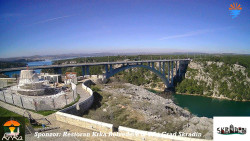 Skradin, řeka Krka, most A1